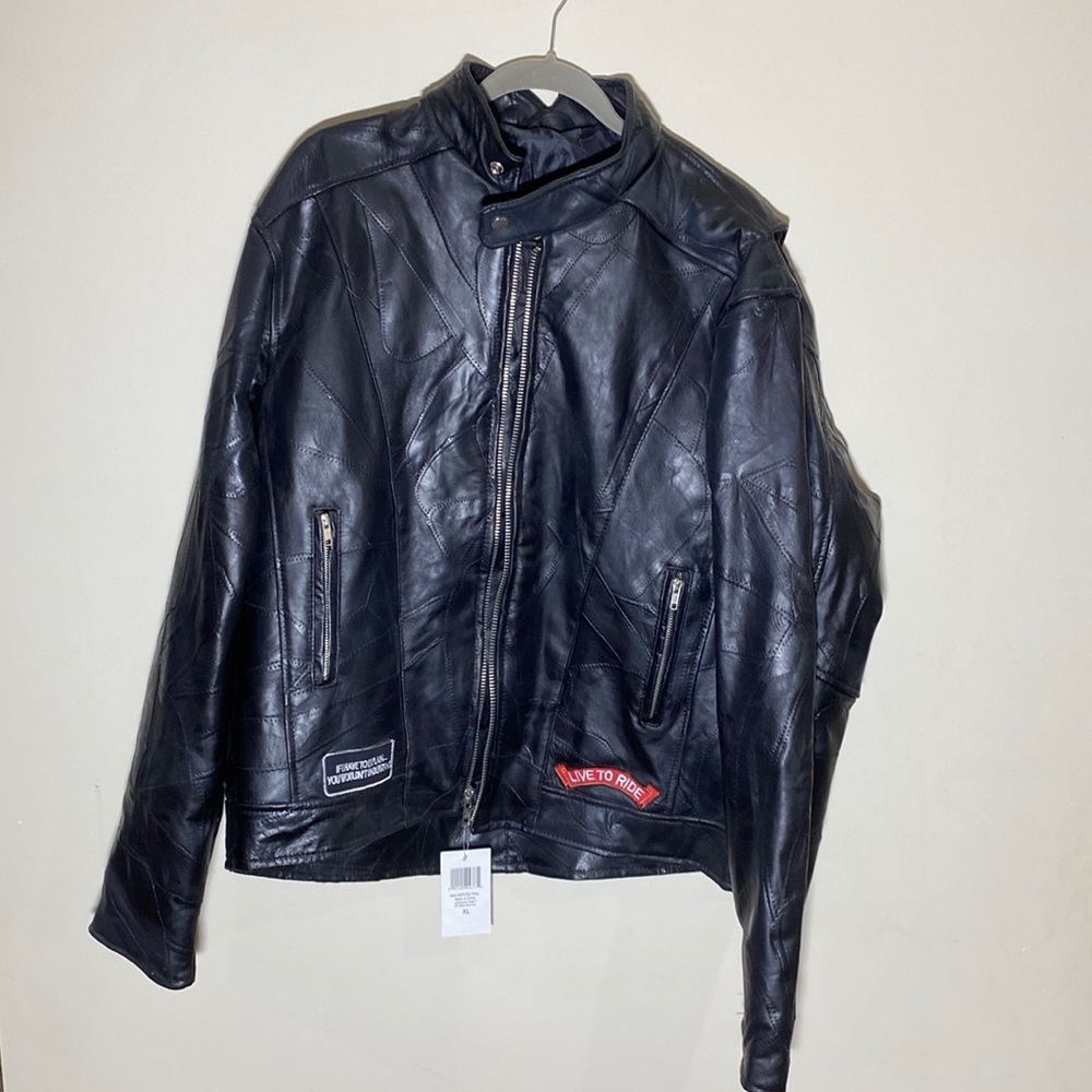 Leather jacket